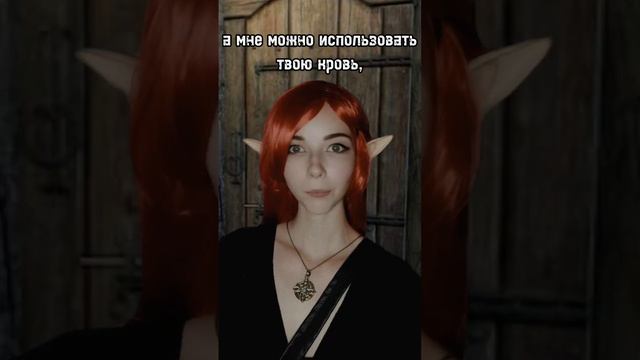 двойные стандарты #серана #скайрим #skyrim #game