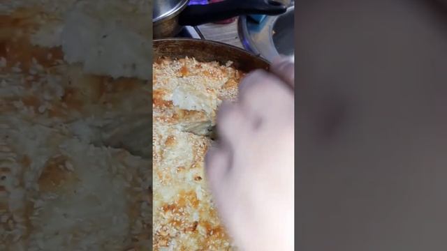 АЧМА ГРУЗИНСКИЙ ПИРОГ. ЛАВАШ С СЫРОМ И ТВОРОГОМ. ОЧЕНЬ ВКУСНОЕ БЛЮДО. смотреть онлайн