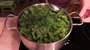 Суп со шпинатом в понедельник. 14 ноября 2022