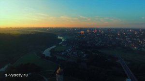 Подольск с высоты птичьего полета