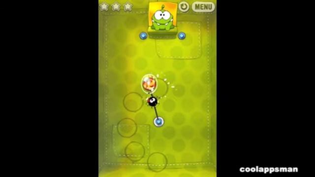 Cut The Rope Free 2-7 Walkthrough - Fabric Box смотреть онлайн