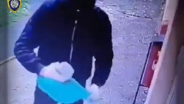 Поджог двери пункта охраны правопорядка смотреть онлайн