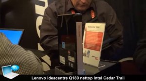 Lenovo IdeaCentre Q180 nettop con Intel Cedar Trail