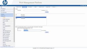 HP Switch - VLAN Configuration (JE009A)