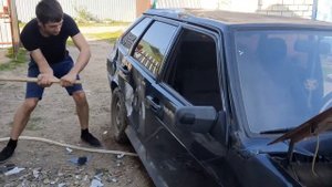 Краш тест ВАЗ 2109