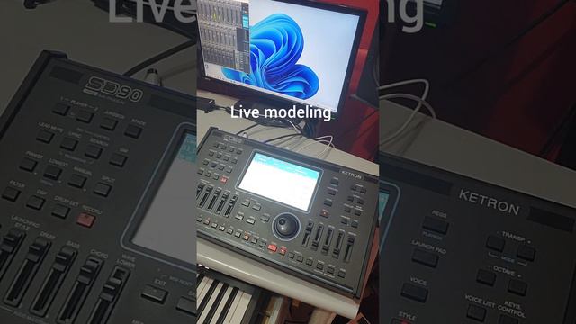 ketron sd90 style and live modeling demonstration смотреть онлайн