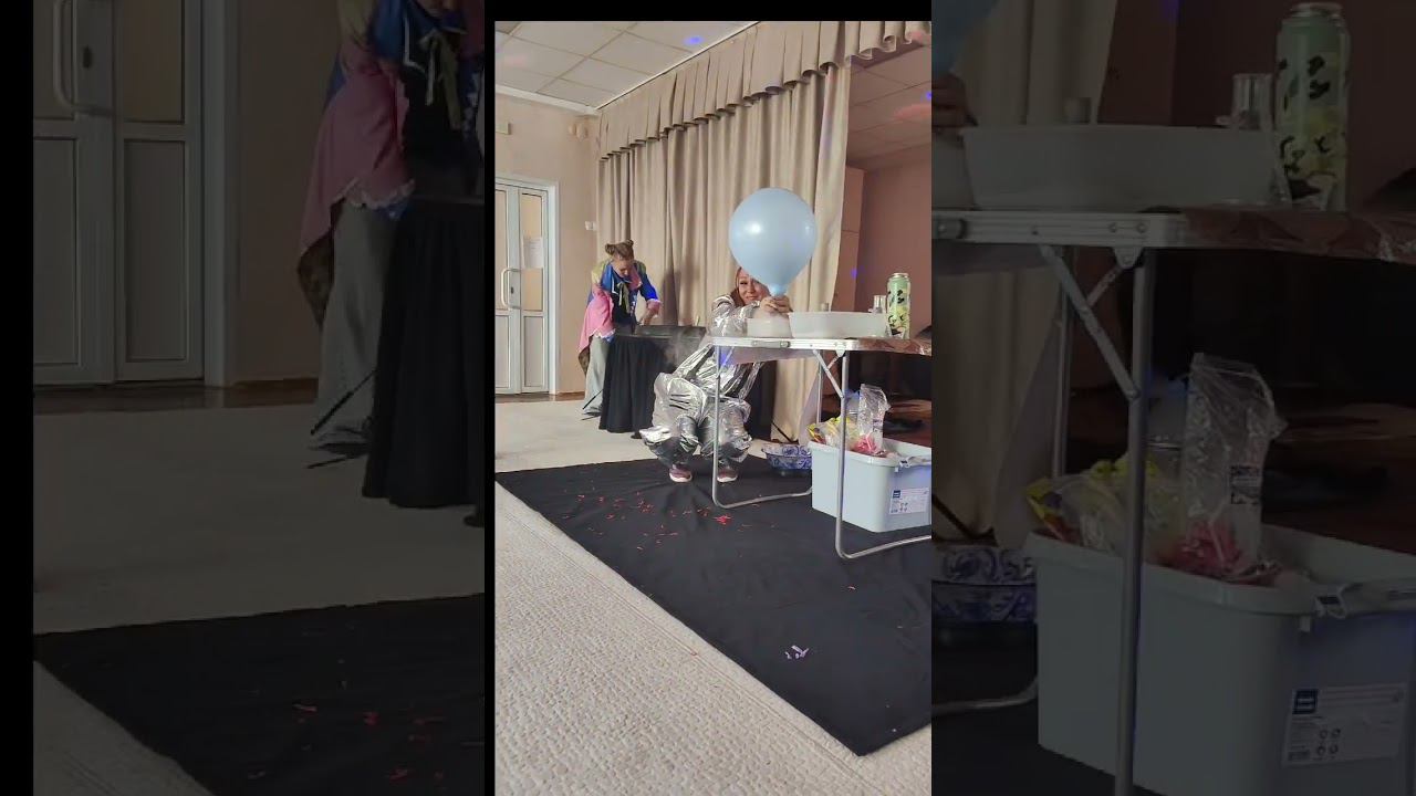 увлекательные опыты #аниматоры #жидкийазот #шоуазот смотреть онлайн