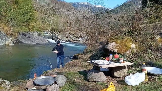 Жареная барабулька