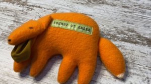 Игрушка - мотиватор Лиса "Тошнит от людей".mov