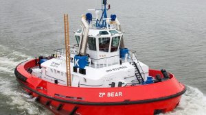 портовый буксир Zp bison 1:48 часть 3