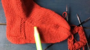 Носки спицами детские. Длина стопы 14 см. Связано в Краснодаре