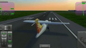 turboprop flight simulator flying Bhutan airlines ????????