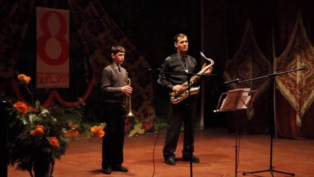 "Смерека" труба В. Романчук, саксофон Леонід Проценко. смотреть онлайн