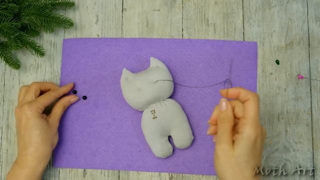 Чудесный Символ 2023 ? Маленькие котята из носков ? Игрушка и новогодний декор? смотреть онлайн