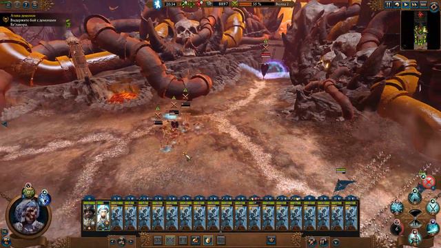 ФИНАЛЬНЫЙ БОЙ--БеЛАКОР--ПРИНЦ ДЕМОН Total War Warhammer 3 за Кислев(БОРИС БОХА) #16