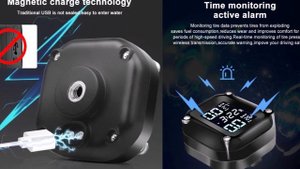 6 Система контроля давления в шинах мотоцикла Алиэкспресс Tire pressure monitoring system Aliexpres