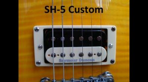 Seymour Duncan SH5 Custom vs SH4 JB