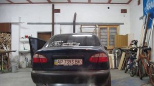 Раздвоенный выхлоп на 51 трубе DAEWOO LANOS 1.5