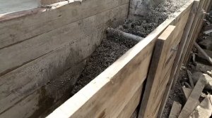 Полистирол после заливки