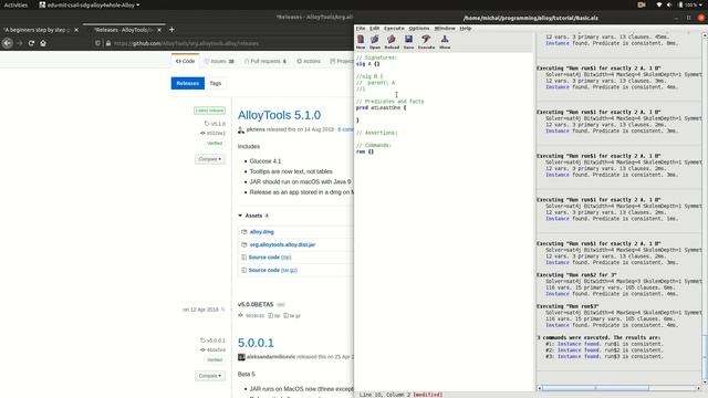 Alloy tutorial: Part 1 - Getting started смотреть онлайн