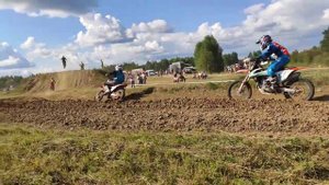 Мотокросс Хотьково класс Любители