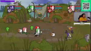 Castle Crashers: cheio de rato na gameplay[co-op]