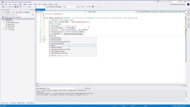 C++ How to open or create a Win32 window смотреть онлайн