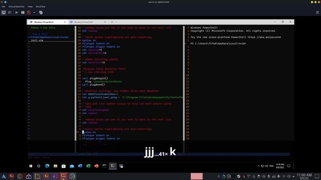 neovim on windows 2 - nerdtree grubox airline and git gutter смотреть онлайн