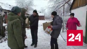 Поселок Боровское в ЛНР приходит в себя после украинских обстрелов - Россия 24