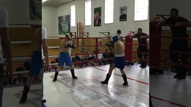 Кайгаров Идрис. 2 бой . Первенство Чеченской республики  по кикбоксингу 12 - 13 октябрь, 2019г. смотреть онлайн