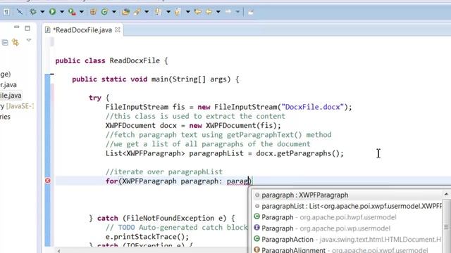 Java - How to read word file using Apache POI - смотреть видео онлайн ...