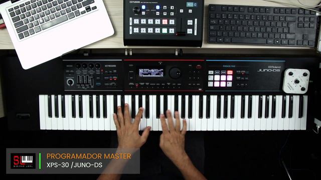 Roland JUNO-DS 76 ( Pattern Sequencer DEMO )