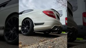 Mercedes C63 Amg Stage 1 w204 - Loud Exhaust sound