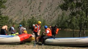 Активный тур по Чулышману по большой воде