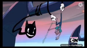 Cartoon Cat sings Other friends. But Spinel is Cartoon cat