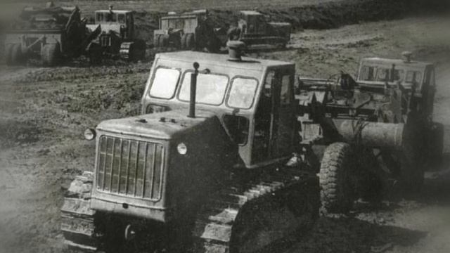 Перспективный советский Трактор-Бульдозер Т-100, который воздвиг СССР! смотреть онлайн