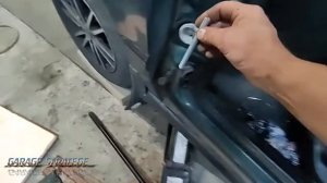 Как снять провисшую дверь VW GolF 3.