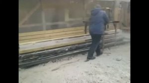 Пилорама углоповоротная дисковая
