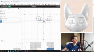 Desmos Art: Graphing Fenix the XP-PEN Mascot (Time Lapse Desmos)