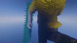 Человек-Бензопила в майнкрафт! Chainsaw Man in minecraft! Minecraft TimeLapse