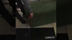 Замеры дивана для перетяжки  "Артель" в Калининграде