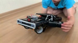 Саше на 10 летие лего lego technik 42111 Dodge Charger Доминика Торетто сборка и обзор