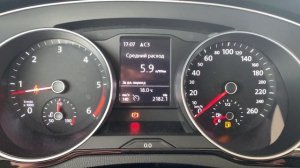 Расход топлива VW Passat B8 2.0 TDI (МКПП)110kW/150hp