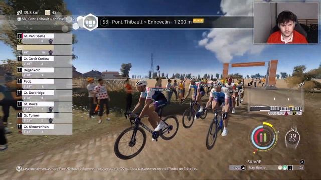 PARIS ROUBAIX EN VUE PREMIÈRE PERSONNE - GAMEPLAY FR TOUR DE FRANCE 2022 смотреть онлайн