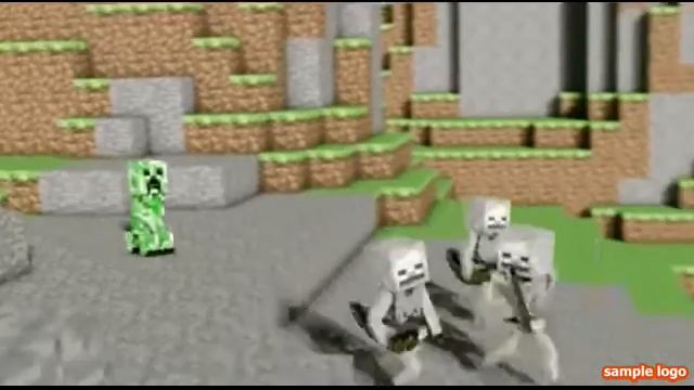 Крипер Рэп ( Песня про Minecraft) CREEPER RAP! смотреть онлайн