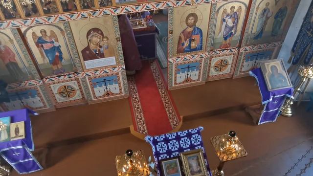 Литургия свт. Василия Великого. Неделя 5-я Великого поста. Прп. Марии Египетской.