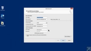4. Как добавить свою почту в Аутлук Часть 3