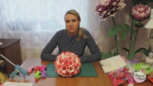 Маленькие розы для светильников из изолона