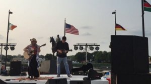 Kathy Cechetti and Steve Catron, Route 66 at 2015 Petunia Fest