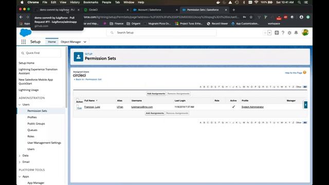 Empower admins with the power of Salesforce DX GIT and CI CD pipeline